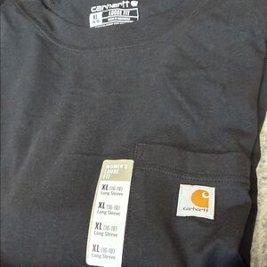 Carhartt Women’s Black Long Sleeve Tee